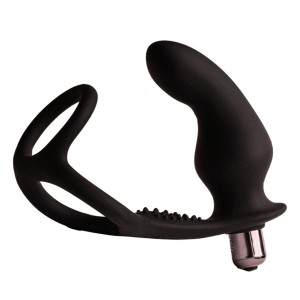 ROCKS-OFF - RO-ZEN RRO PLUG ANALE CON ANELLO VIBRANTE PER IL PENE NERO